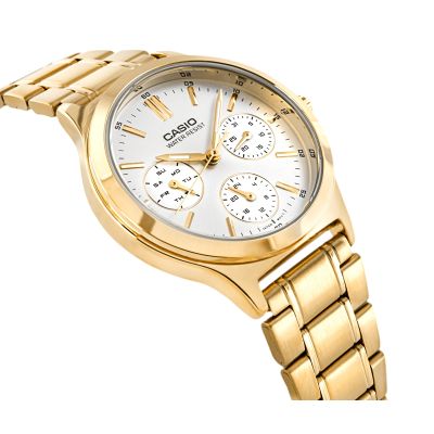 2. CASIO LTP-V300G-7 Damenuhr + Box