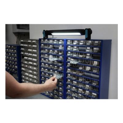 4. Ansmann ML3000RD Schwarz, blaue LED 30W