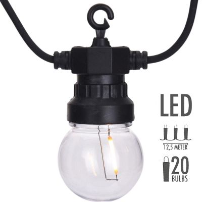 6. Gartengirlande Partybeleuchtung 20 LED