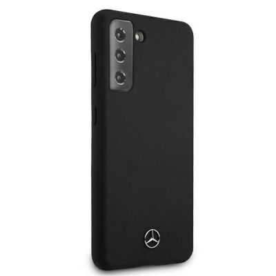 4. Mercedes Silicone Line Case für Samsung Galaxy S21+ - Schwarz