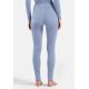3. Odlo BL BOTTOM lange ACTIVE WARM Hose Größe M Blau-Grau