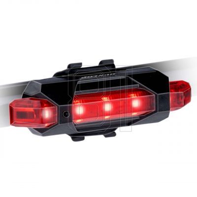 8. Dunlop LED-Fahrradlicht-Set, USB-Aufladung, Hinten+Vorne 473758