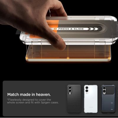 7. Spigen Glas.TR „Ez Fit“ Pro Panzerglas für Samsung Galaxy S25 Edge