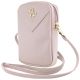 Guess Zip Triangle 4G-Tasche - Rosa