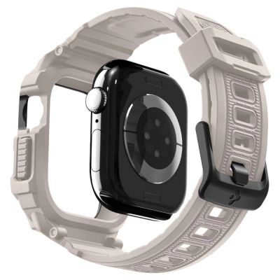 8. Spigen Rugged Armor Pro Armband für Apple Watch 42 mm – Beige