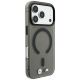 4. BMW M IML MagSafe Hülle mit mattiertem Metalllogo und Zierleisten für iPhone 18 Pro Max / 17 Pro Max – Schwarz