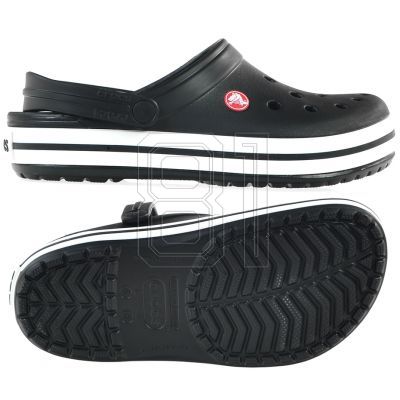 Sandals, flip-flops Crocs Crocband black 11016