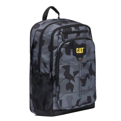 3. Rucksack Bennett Caterpillar MILLENNIAL CLASSIC Black/Grey Fractal Camo (84184-676)