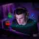 10. QCY V200 Pro Kabelgebundenes Gaming-Headset mit 7.1-Sound und abnehmbarem Mikrofon – Schwarz
