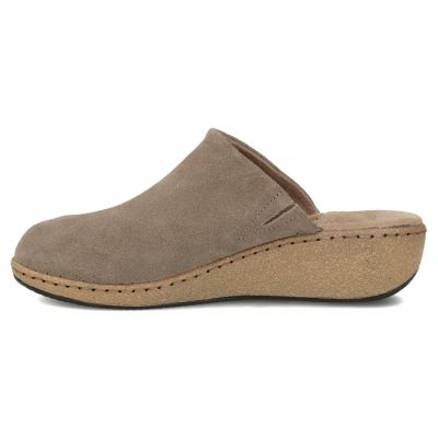 3. Filippo DK7567 Keilsandalen aus taupefarbenem Leder