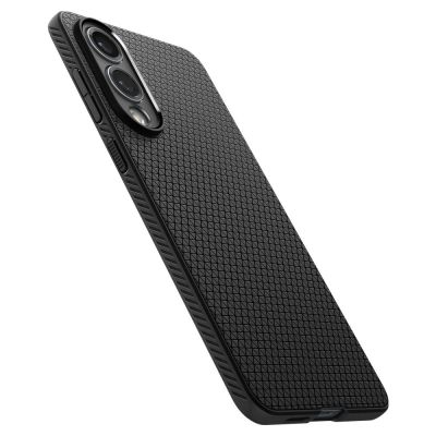 9. Spigen Liquid Air Case für Samsung Galaxy S25 Edge - Schwarz