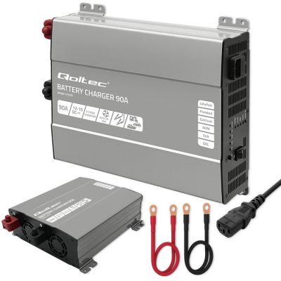 7. Monolith-Ladegerät für LiFePO4-, AGM-, GEL- und SLA-Batterien, 90 A, 12 V, Schnellladung