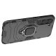 7. Ring Armor Hülle für Samsung Galaxy S23 gepanzerte Hülle magnetischer Haltering schwarz