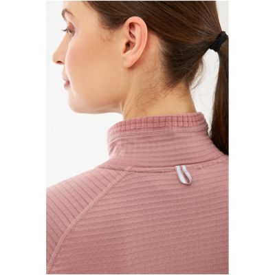VIKING Admont Damen-Sweatshirt mit durchgehendem Reißverschluss, Hellrosa XXL