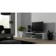 TV-Schrank SOHO 140 weiß/grau glänzend