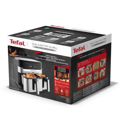 15. TEFAL DualEasy EY905D10 Heißluftfritteuse