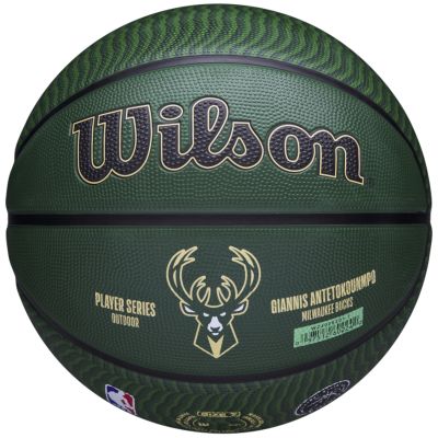 3. Wilson NBA-Spielersymbol Giannis Antetokounmpo Basketball WZ4006201XB 