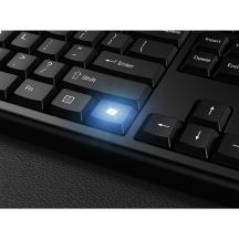 Kensington KM270 EQ Tastatur RF Wireless + Bluetooth Schwarz