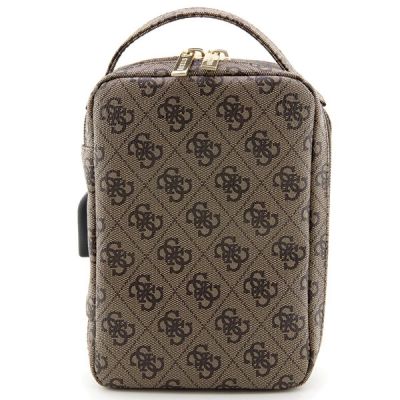 3. Guess Bag GUHBP4RPSW Organizer braun/braun 4G bedruckte Streifen