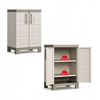 KETER Kleiderschrank Excellence Low 65x45x97cm IT Neu