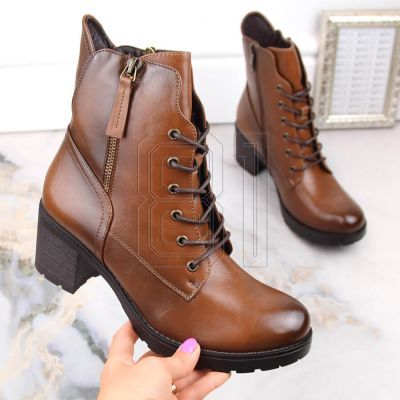 11. Potocki W WOL177B Plateau-Stiefeletten in Kamel