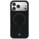 3. Mercedes Leder 3D MagSafe Hülle für iPhone 18 Pro / 17 Pro - Schwarz