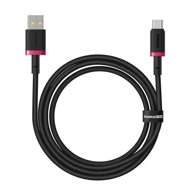 Baseus Dura USB-Typ-C-Kabel 60W 1m (Rot-Schwarz)