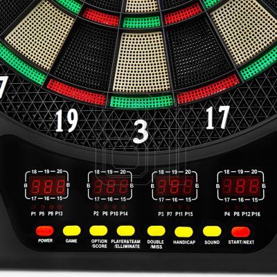 10. Spokey Narvi Pro 942238 Elektronische Dartscheibe