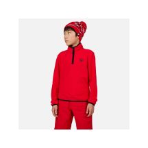 Rossignol Jr Strawpile Fleece Half-Zip Pullover, rot
