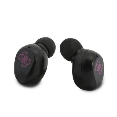 4. Guess GUTWST31EM TWS Bluetooth-Kopfhörer + magentafarbene Dockingstation