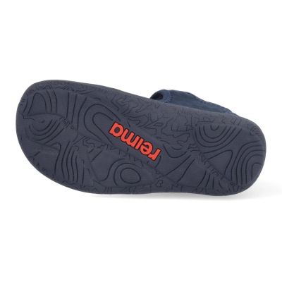 7. Reima Barfußsandalen Rantaan marineblaue Kinderschuhe (5400067C-6980)