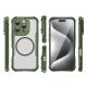 3. Leading Series MagSafe Silikonhülle für iPhone 16 Pro Max – grün