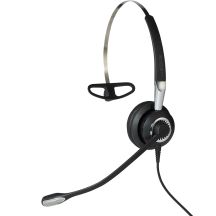 Jabra 2406-820-204 Kopfhörer/Headset, kabelgebunden, Nackenbügel, Ohrbügel, Kopfbügel, Büro/Callcenter, Schwarz, Silber