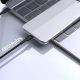 4. Dudao L9C Max 240W PD USB-C - USB-C Kabel 1,2m - Schwarz