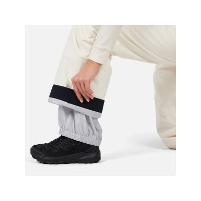 6. ROSSIGNOL W Isolierte Skihose Damen Weiß