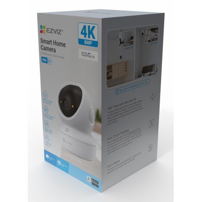 24. EZVIZ H6c G1 4K Sphärische IP-Sicherheitskamera für den Innenbereich 3840 x 2160 px Decke/Wand/Schreibtisch