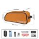 3. Rockbros TL004 ROAD TO SKY 0,7 l wasserdichte Rahmentasche - orange