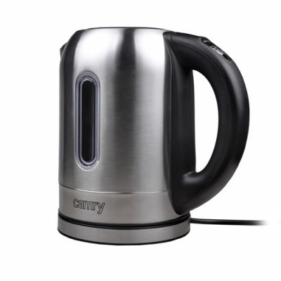 6. Wasserkocher Adler CR 1253 (2200 W, 1,7 l; Edelstahlfarbe)