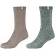 Skechers 2PPK Wm Casual Cozy Lurex Socken SK41103-7899 Mehrfarbig 39-42