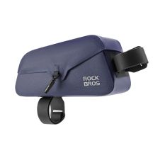 Rockbros 30120122006 Wasserdichte Fahrradrahmentasche mit Magnetverschluss, 0,9 l – Blau