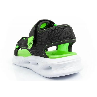6. Skechers Jr. 401673L/BKLM Sandalen