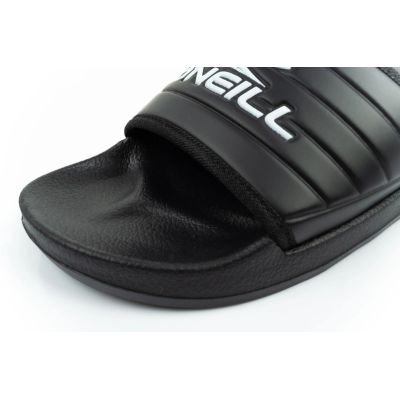 6. O'Neill Herren-Sportpantoffeln Kelso Slider, bequeme Hausschuhe, schwarz