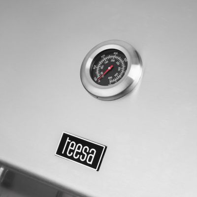 8. Teesa BBQ 5007 MASTER Gasgrill – 5 Brenner – Platz für eine Gasflasche