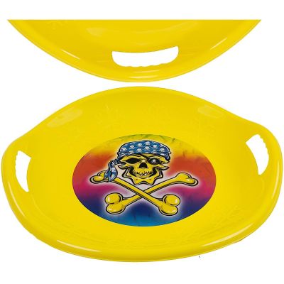 5. SCHNEERUTSCHER UFO, GELB, PROFILIERT, R.M