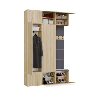 2. Garderobe HAGA III 2SZ1W SONOMA