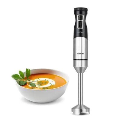 6. MPM MBL-33M 1500W Stabmixer mit 9 Leistungsstufen + Turbo