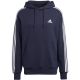 2. Adidas Essentials French Terry 3-Streifen Hoodie M IC0436