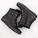 17. Remonte W RKR629B isolierte Lederstiefelette, schwarz