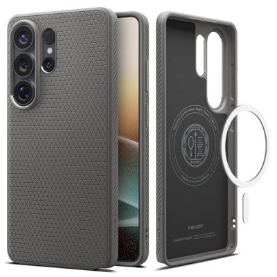 2. Spigen Liquid Air Mag MagSafe Hülle für Samsung Galaxy S26 Ultra – Grau