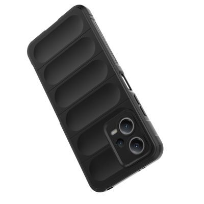 4. Magic Shield Hülle für Xiaomi Redmi Note 12 5G / Poco X5 5G Flexible Panzerabdeckung Schwarz